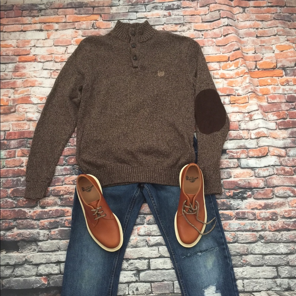 CHAPS Mockneck Pullover Sweater
